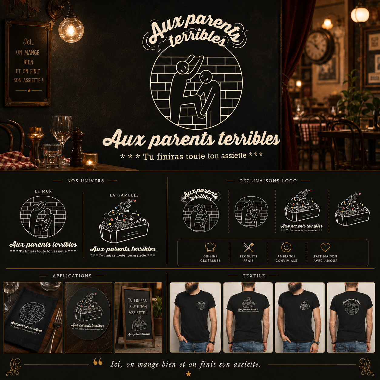 Logo restaurant retenu